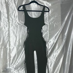 Olive green jumpsuit